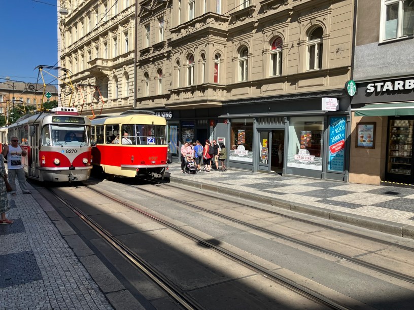 Prague trams