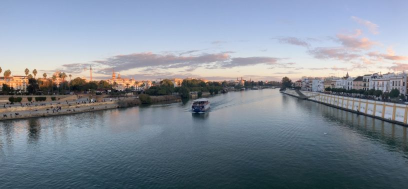 Seville River Panorama